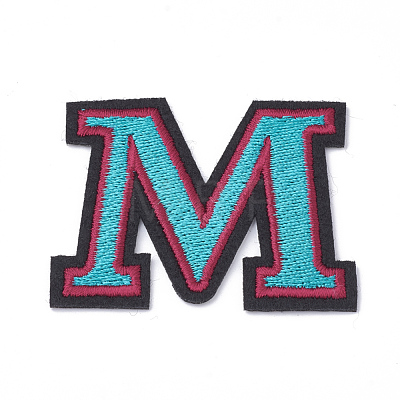 Computerized Embroidery Cloth Iron On/Sew On Patches X-AJEW-S068-61-1