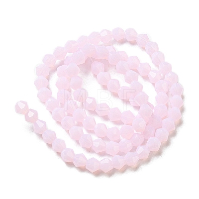 Imitation Jade Glass Beads Strands EGLA-A039-J4mm-D02-1