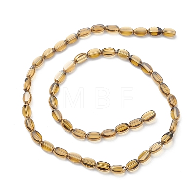 Electroplate Glass Beads Strands EGLA-K015-12B-1