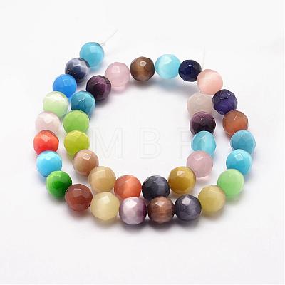Cat Eye Beads Strands CE-k002-12mm-01-1