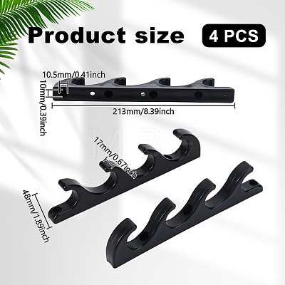 Plastic Furniture Chair Buckle FIND-WH0816-007-1