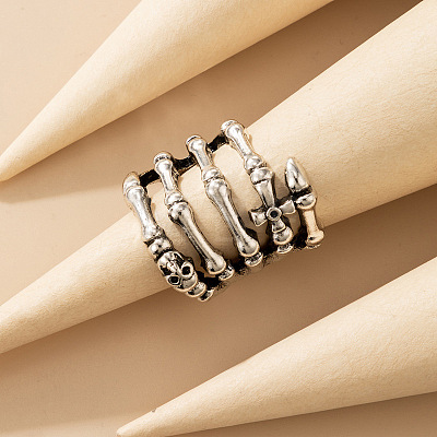 Alloy Cuff Rings for Men FS-WG41B81-02-1
