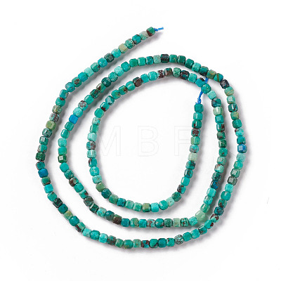 Natural Chrysocolla Beads Strands G-F717-06-1