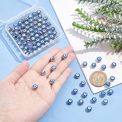  100Pcs CCB Plastic Beads FIND-NB0003-11B-1