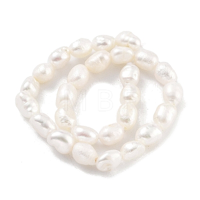 Natural Cultured Freshwater Pearl Beads Strands PEAR-P062-24B-1