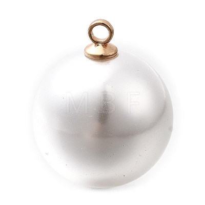 ABS Plastic Imitation Pearl Pendants FIND-H052-01J-04KCG-1