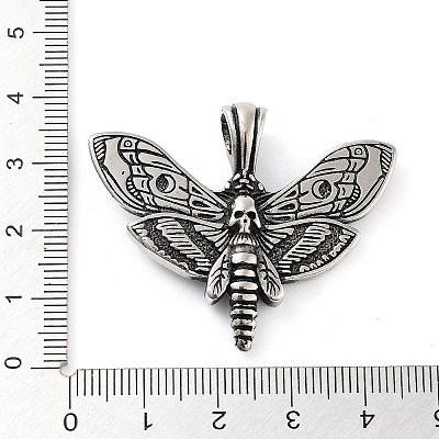 304 Stainless Steel Pendants X-STAS-R225-34AS-1