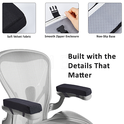 Cloth Chair Armrest Cushion AJEW-WH0816-535-1