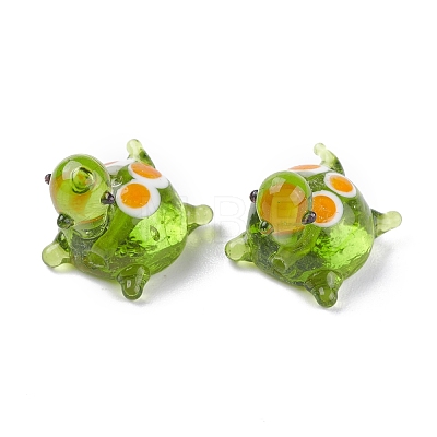 Handmade Lampwork Beads LAMP-D015-03G-1