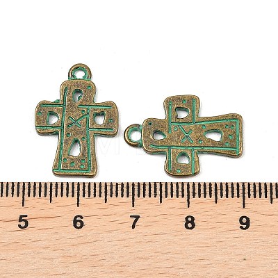 Tibetan Style Alloy Pendants FIND-I073-01L-1