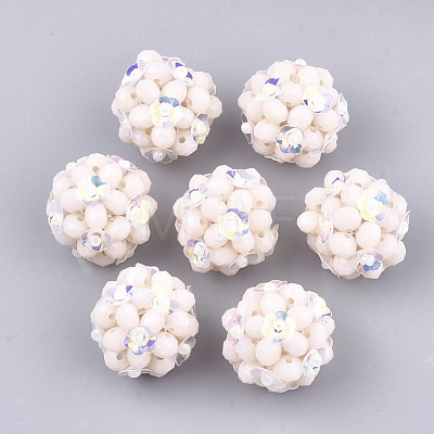 Glass Woven Beads FIND-T044-32C-05-1