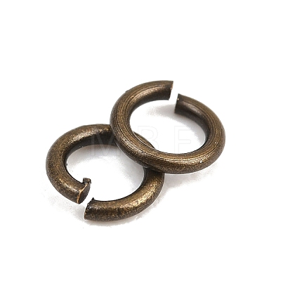 Brass Open Jump Rings KK-NH0012-01A-AB-1