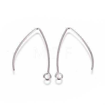 Tarnish Resistant 304 Stainless Steel Earring Hooks X-STAS-F227-26A-P-1