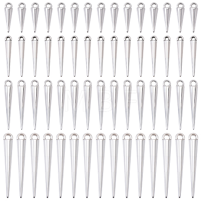 120Pcs 4 Styles Alloy Pendants FIND-SC0023-58-1