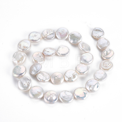 Natural Keshi Pearl Beads Strands PEAR-S018-03D-1