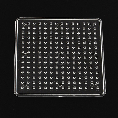 Square ABC Plastic Pegboards used for 5x5mm DIY Fuse Beads X-DIY-Q009-10-1