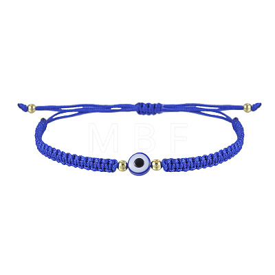 Hamsa Hand with Evil Eye Bead Braided Bead Bracelets SX3134-5-1