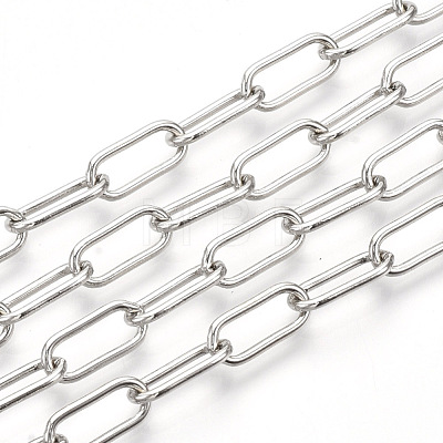 Unwelded Iron Paperclip Chains CH-S125-09A-P-1