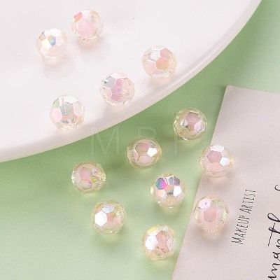 Transparent Acrylic Beads TACR-S152-04B-SS2112-1