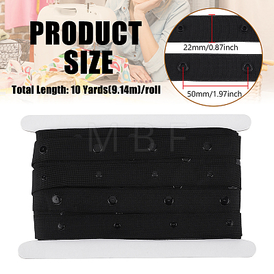 10 Yards Cloth Button Tape FIND-BC0014-05B-01-1