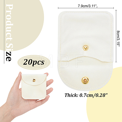 Velvet Jewelry Flap Pouches TP-WH0007-12G-01-1