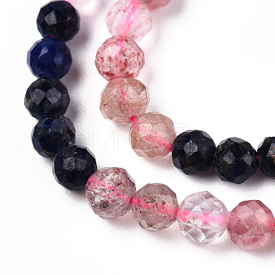 Natural Mixed Gemstone Beads Strands G-D080-A01-02-30-1