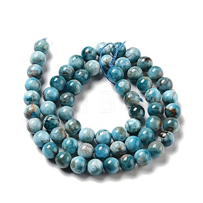 Natural Apatite Beads Strands X-G-G858-01A-1