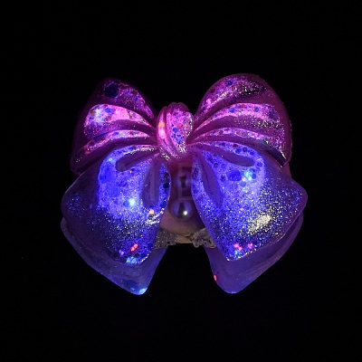 Luminous Opaque Resin & Rhinestone & Polymer Clay Beads RE-CBA1913-02D-1