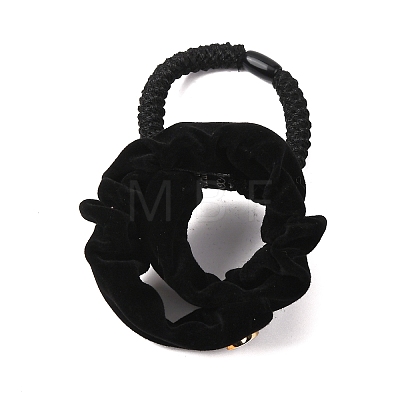 Polyester Elastic Hair Accessories AJEW-Z049-05C-1