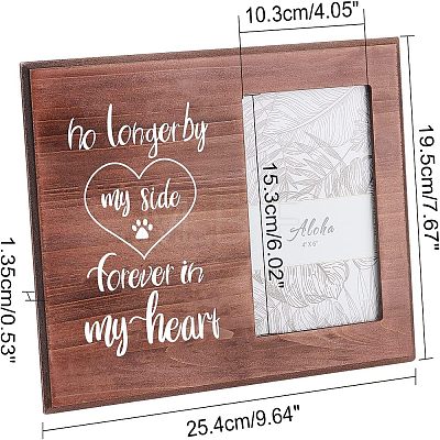 Olycraft MDF Photo Frames DJEW-OC0001-05D-1