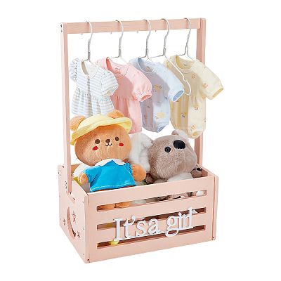 Rectangle Wooden Baby Shower Closet Box ODIS-DC0001-19-1