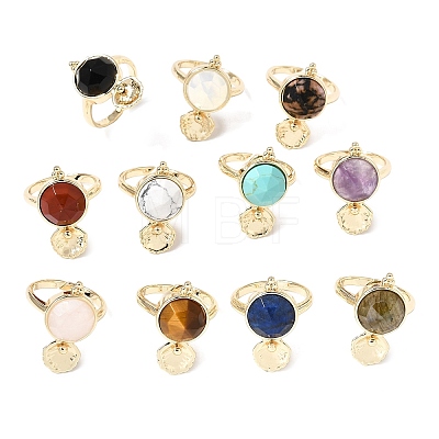 Brass Cuff Rings for Women GG-CBA7610-10G-1
