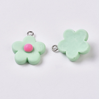 Resin Pendants RESI-TAC0002-13C-1