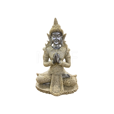 Resin Buddha Statue PW-WG25489-09-1