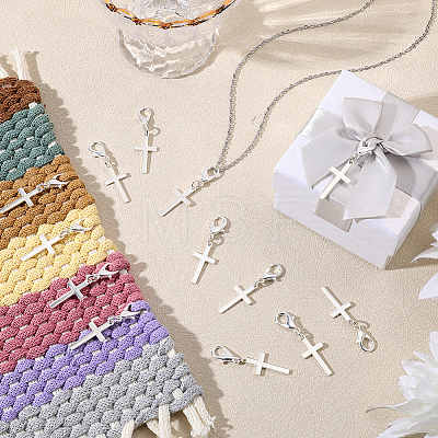 80Pcs Alloy Pendants Decorations HJEW-PH02549-1