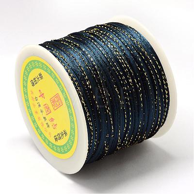 Metallic Stain Beads String Cords NWIR-R024-335-1