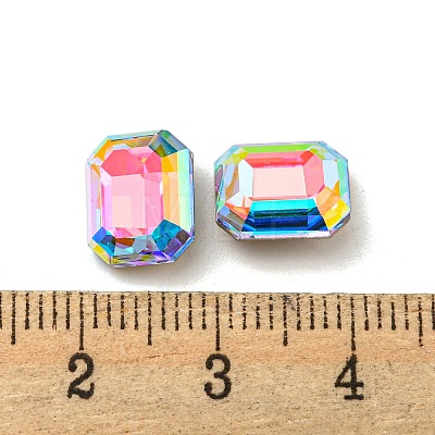 Glass Rhinestone Cabochons RGLA-M017-I02-202ST-1