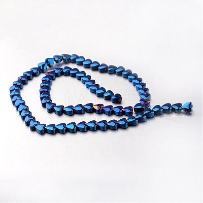 Electroplate Non-magnetic Synthetic Hematite Bead Strands G-F300-22A-05-1