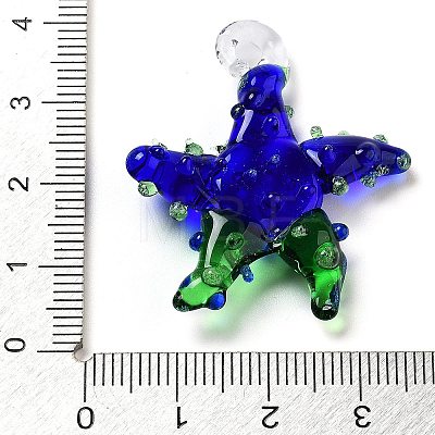 Handmade Lampwork Pendants LAMP-A004-05C-1