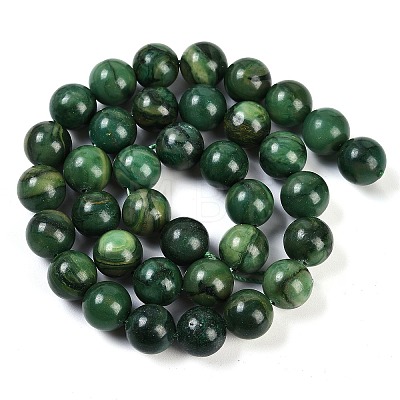 Natural African Jade Beads Strands G-G167-A05-10MM-1