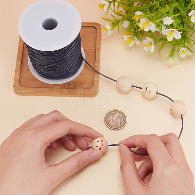 1 Roll Waxed Cotton Thread Cords YC-PH0002-43A-1