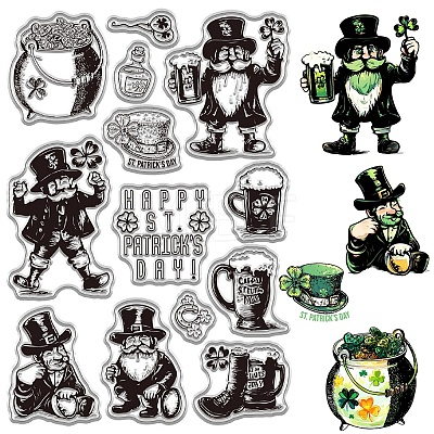 Plastic Stamps DIY-WH20018-0349-1