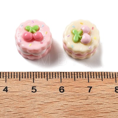 Cute Mini Cartoon Food Series Resin Cabochons CRES-I038-02D-1