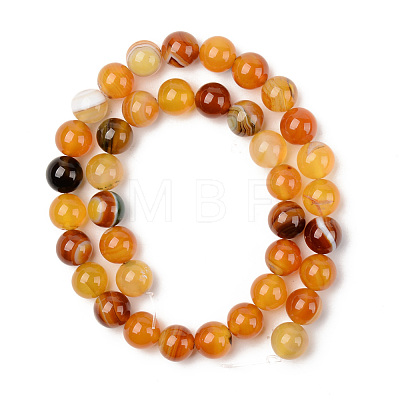 Natural Sardonyx Beads Strands G-S369-002D-B02-1