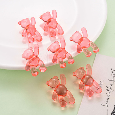 Transparent Acrylic Beads MACR-S373-01B-910-1
