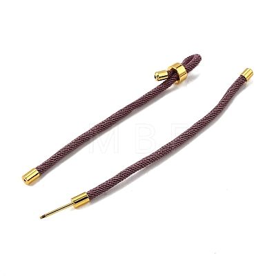 Braided Nylon Cord Bracelet Making MAK-A017-D03-14G-1