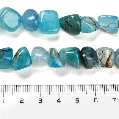 Natural Dragon Veins Agate Beads Strands G-NH0018-B03-01-1