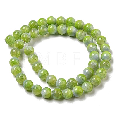 Dyed Natural Jade Beads Strands G-F764-02A-1