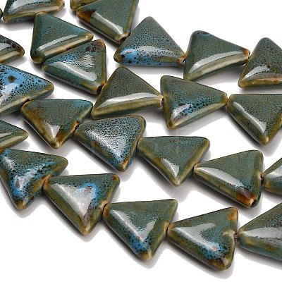 Vintage Handmade Porcelain Beads Strands PR-CBAB2F0-06-1