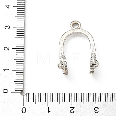 Tibetan Style Alloy Pendants AL-CBA1B2C-02C-AS-1
